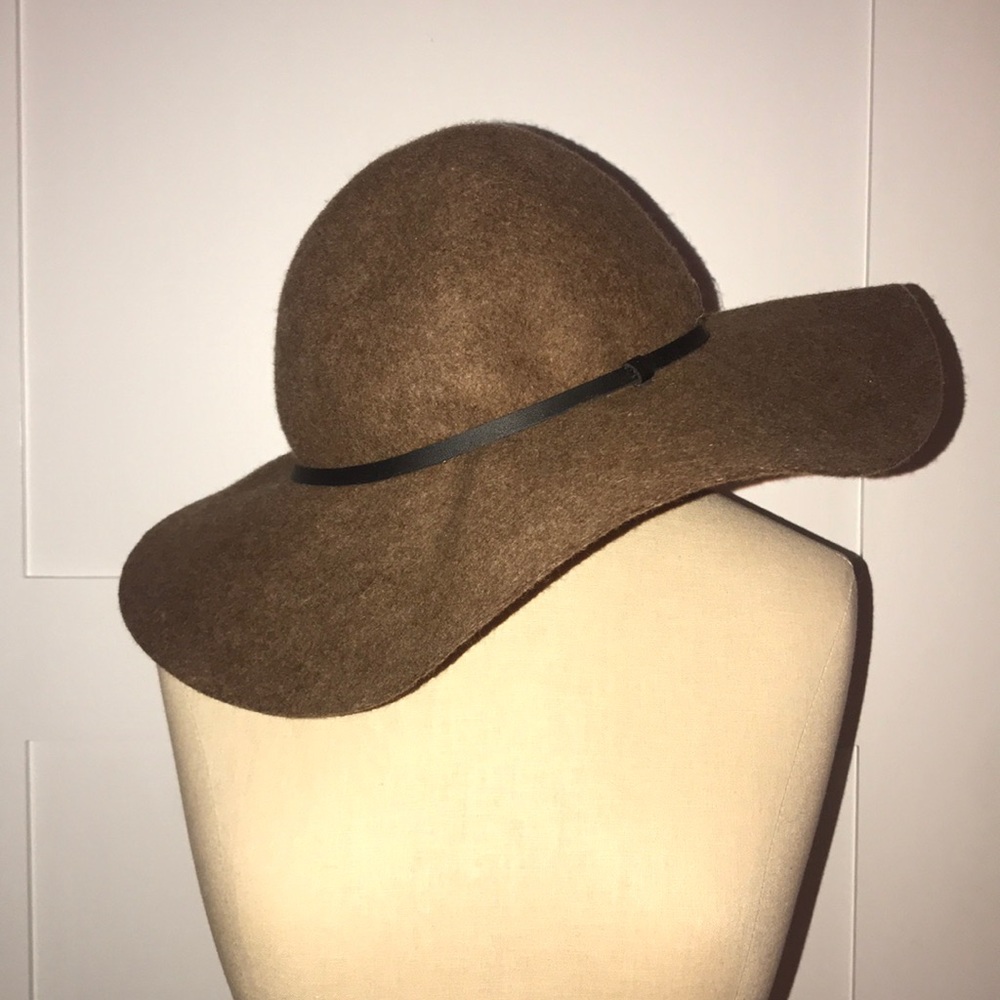 Wool Wide Brim Hat